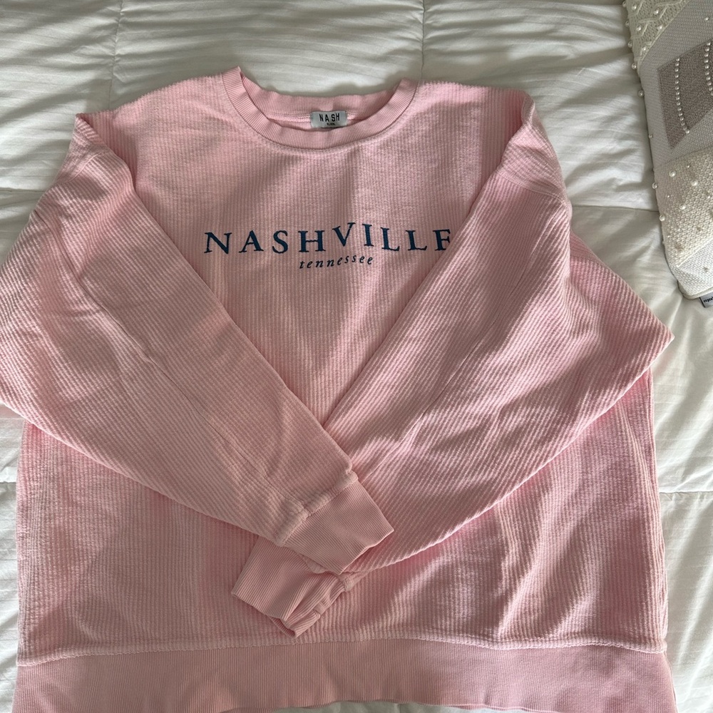Nashville Pink Women's Crew Neck Sweater